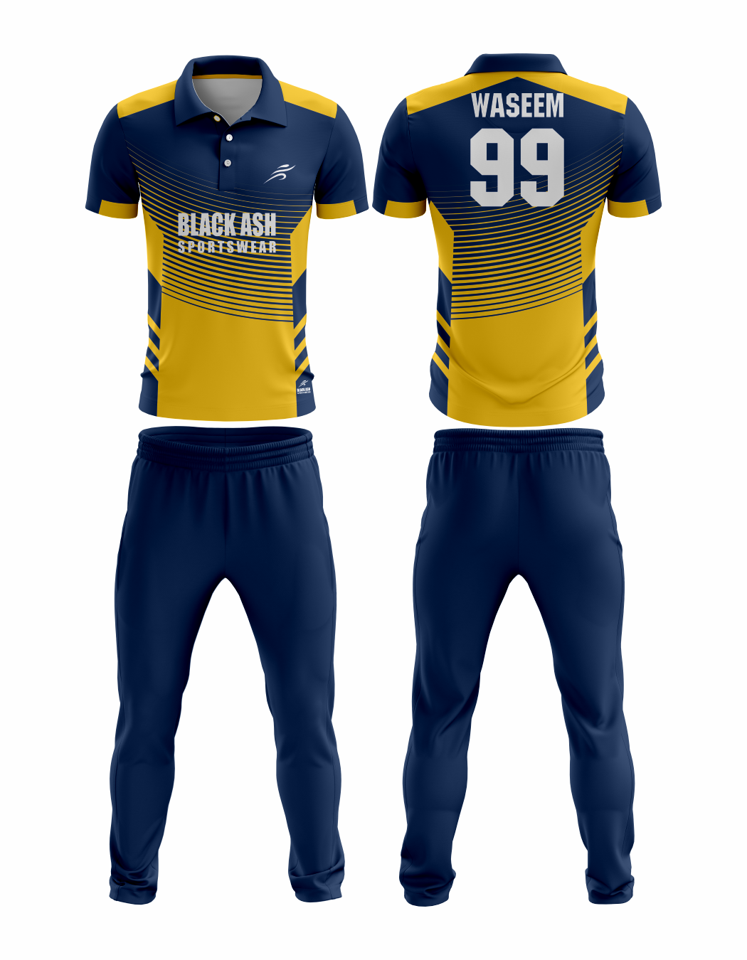 CRIC-2047 Custom Cricket Uniform: Premium Quality & Personalized Design