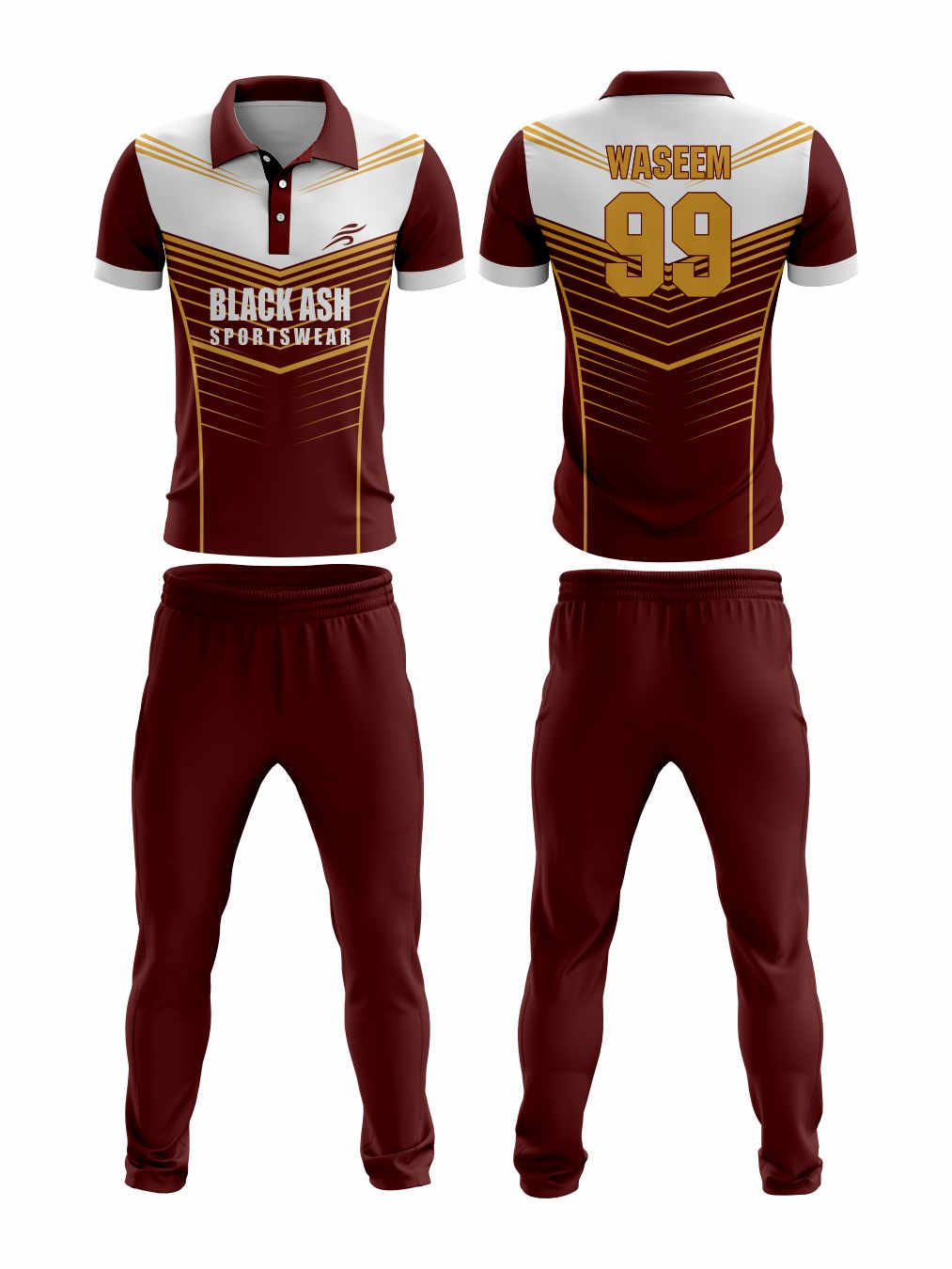 CRIC-2024 Custom Cricket Uniform: Premium Quality & Personalized Design