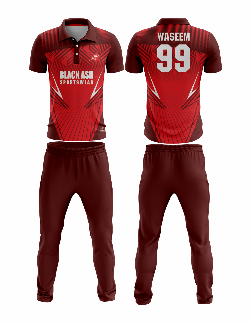 CRIC-2058 Custom Cricket Uniform: Premium Quality & Personalized Design
