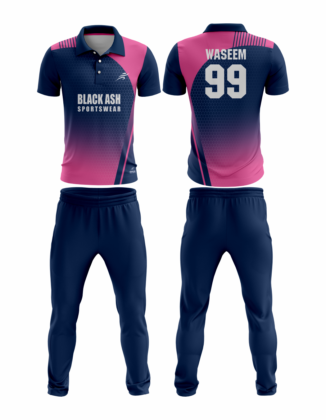 CRIC-2038 Custom Cricket Uniform: Premium Quality & Personalized Design