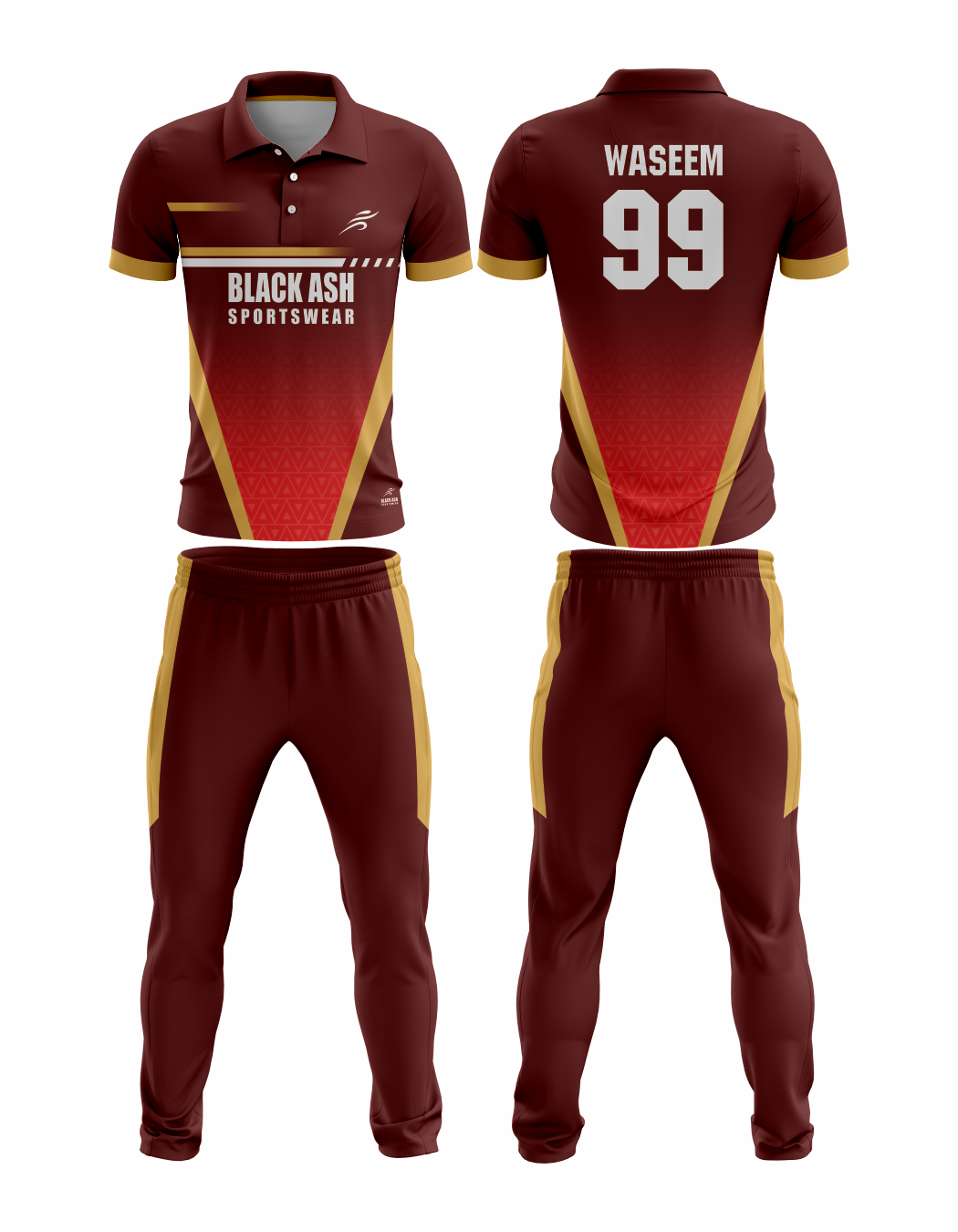 CRIC-2052 Custom Cricket Uniform: Premium Quality & Personalized Design