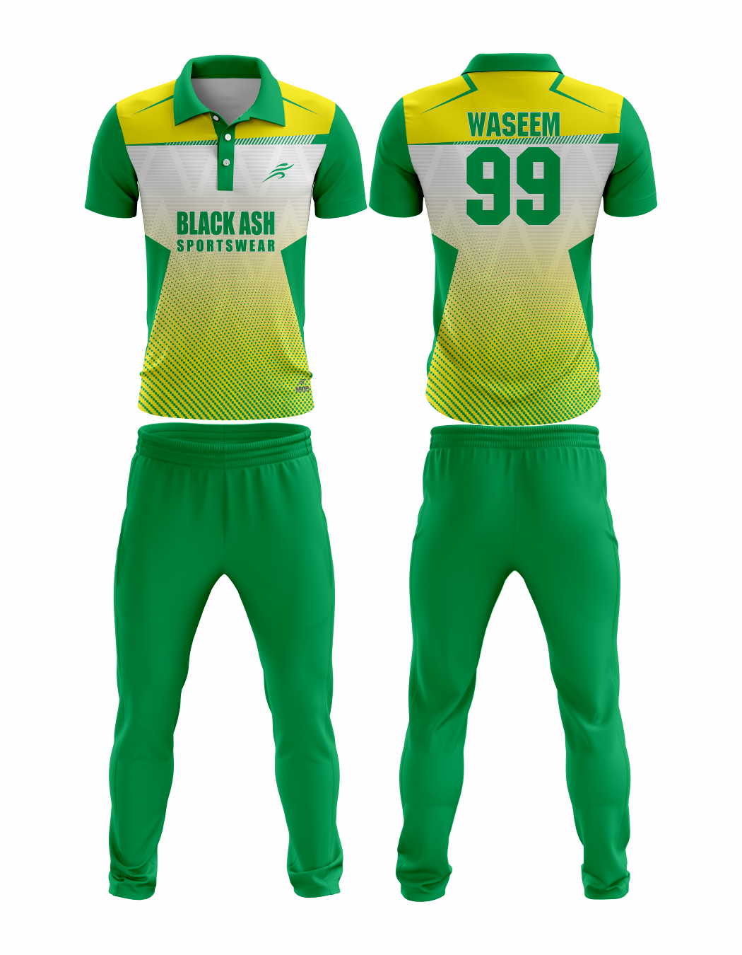 CRIC-2057 Custom Cricket Uniform: Premium Quality & Personalized Design