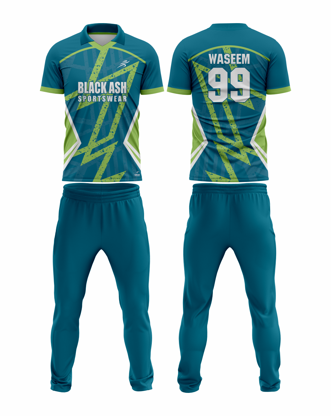 CRIC-2078 Custom Cricket Uniform: Premium Quality & Personalized Design