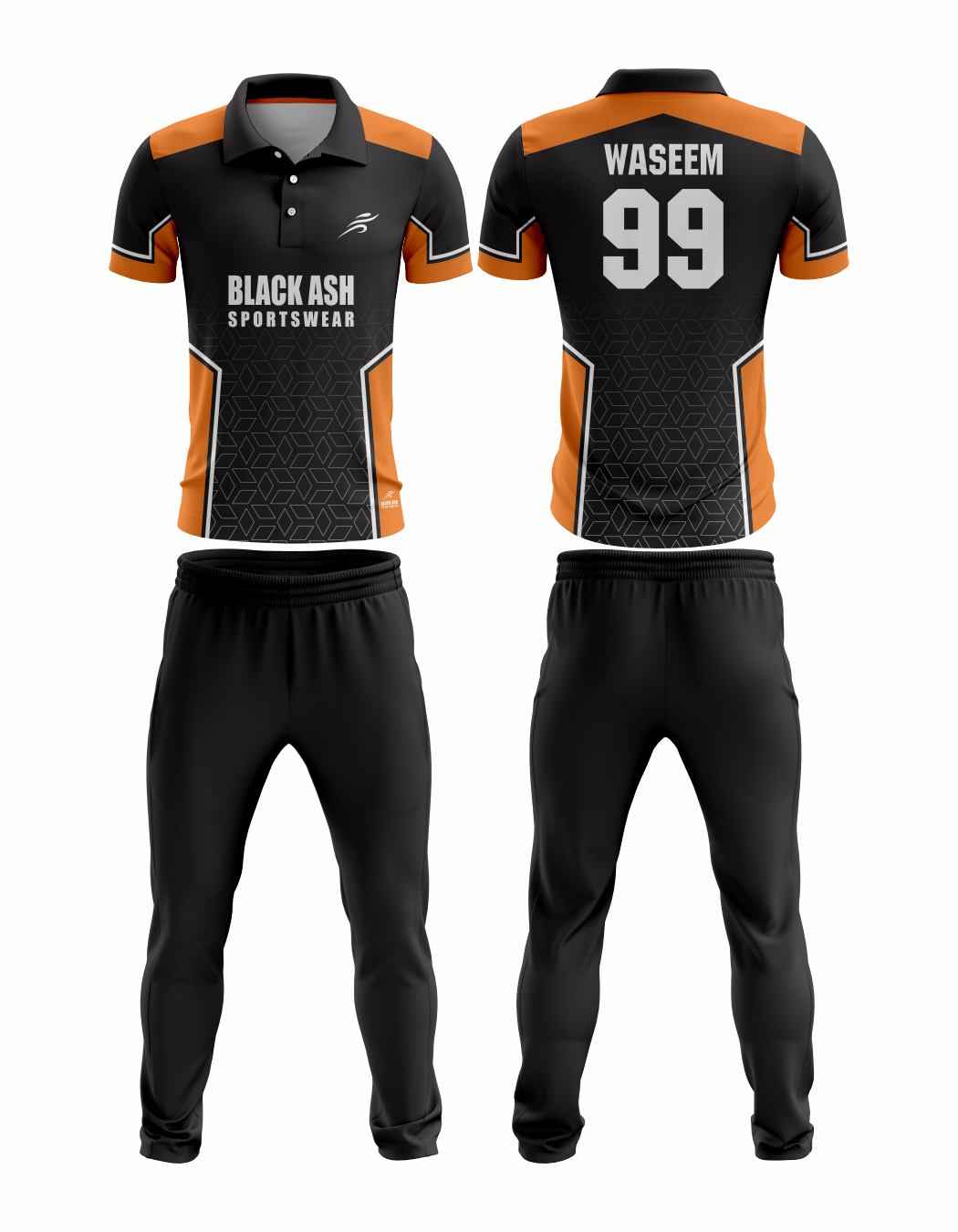 CRIC-2046 Custom Cricket Uniform: Premium Quality & Personalized Design