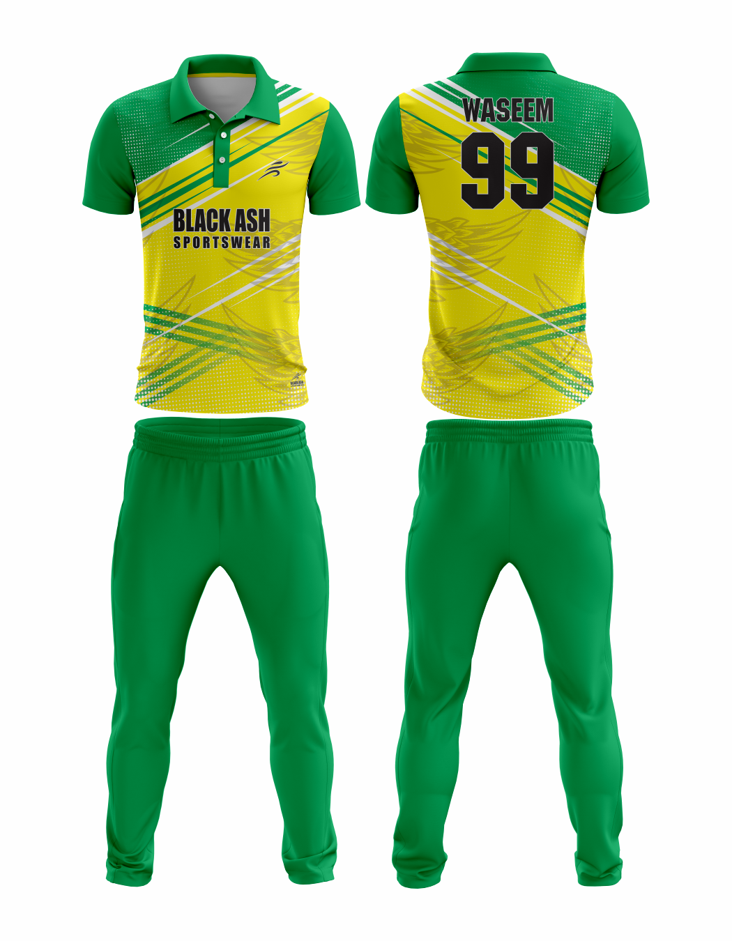 CRIC-2063 Custom Cricket Uniform: Premium Quality & Personalized Design