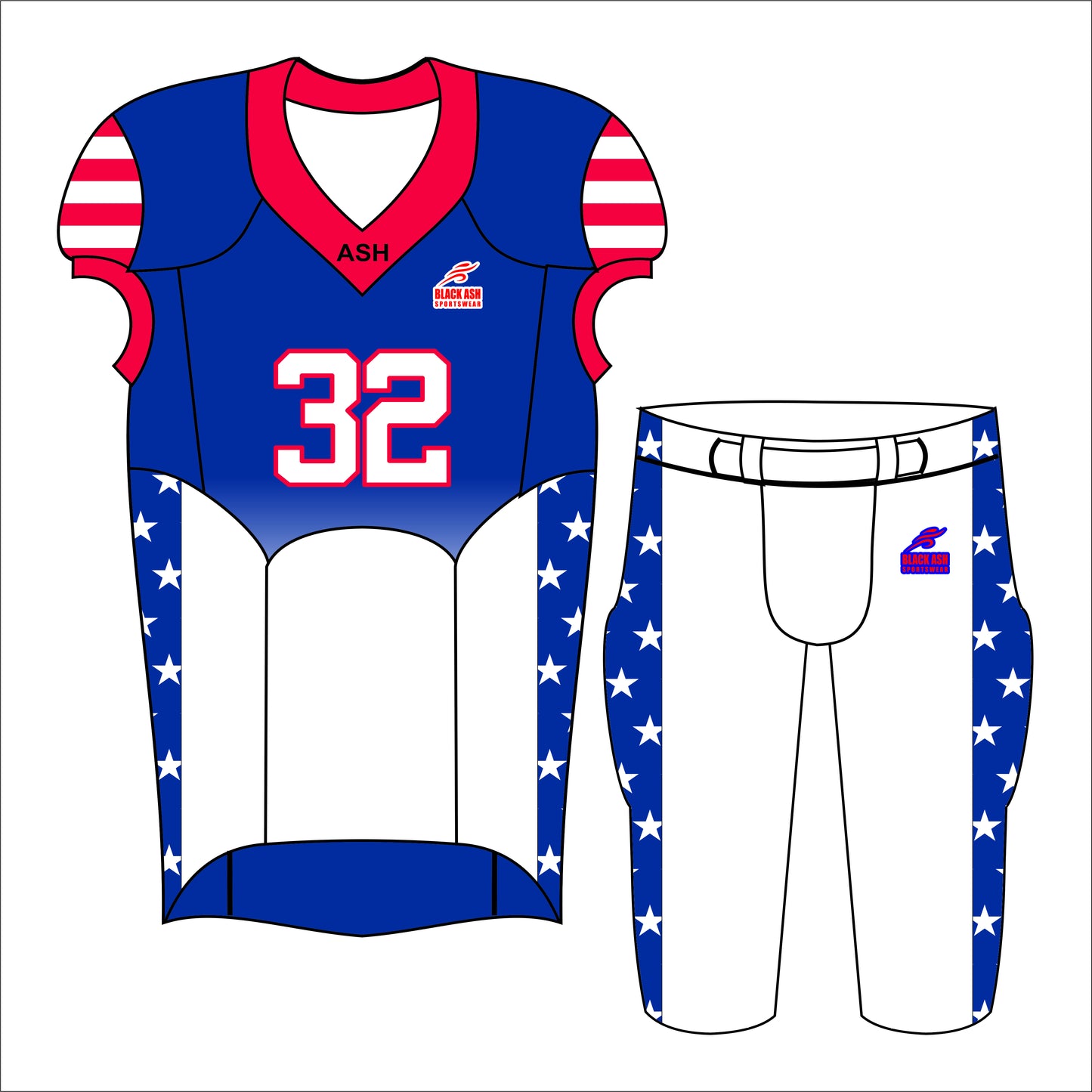 FOT-005 Custom Football Uniform: Premium Quality & Personalized Design