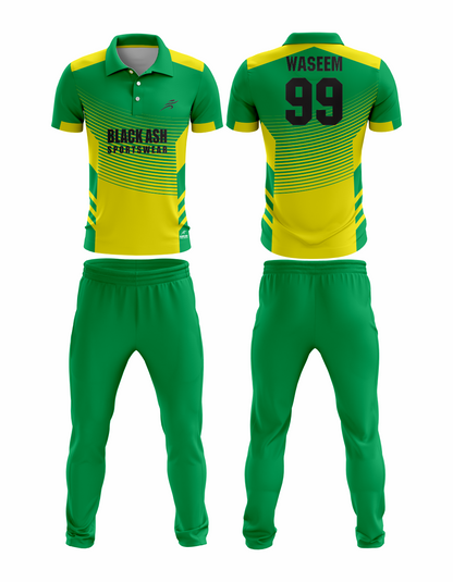 CRIC-2047 Custom Cricket Uniform: Premium Quality & Personalized Design