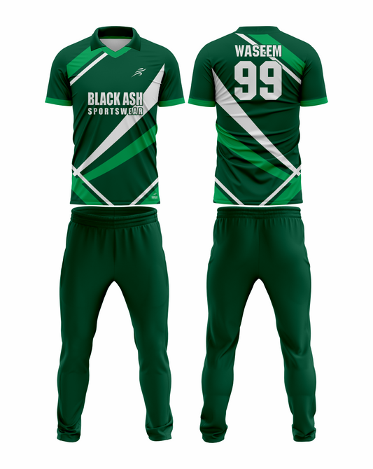 CRIC-2072 Custom Cricket Uniform: Premium Quality & Personalized Design
