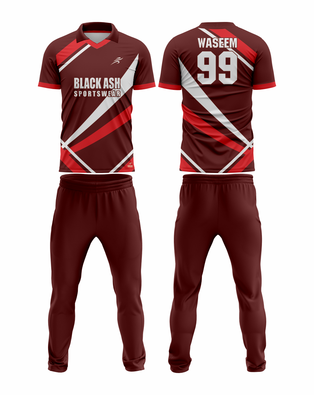 CRIC-2072 Custom Cricket Uniform: Premium Quality & Personalized Design