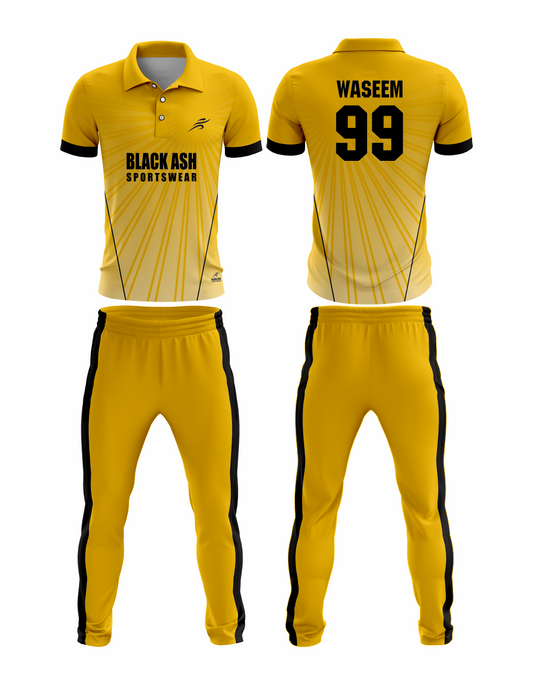 CRIC-2037 Custom Cricket Uniform: Premium Quality & Personalized Design