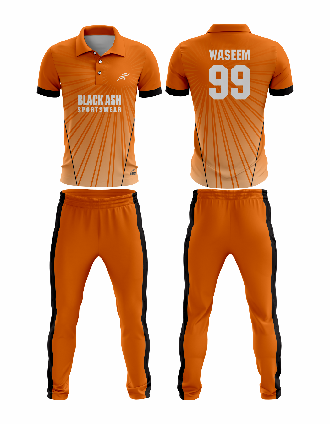 CRIC-2037 Custom Cricket Uniform: Premium Quality & Personalized Design
