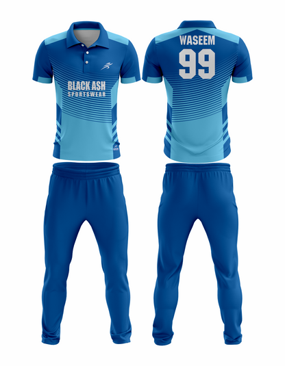CRIC-2047 Custom Cricket Uniform: Premium Quality & Personalized Design