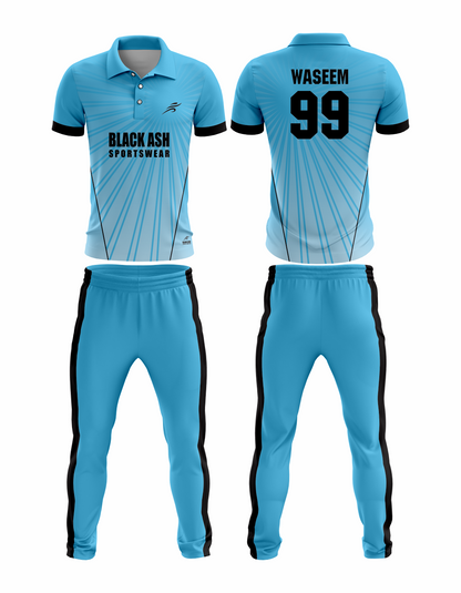 CRIC-2037 Custom Cricket Uniform: Premium Quality & Personalized Design