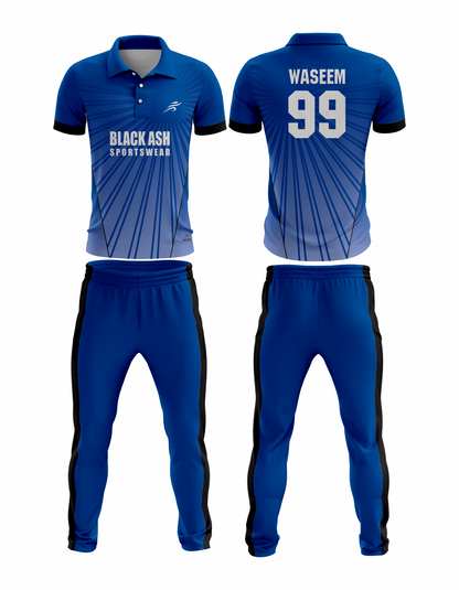 CRIC-2037 Custom Cricket Uniform: Premium Quality & Personalized Design