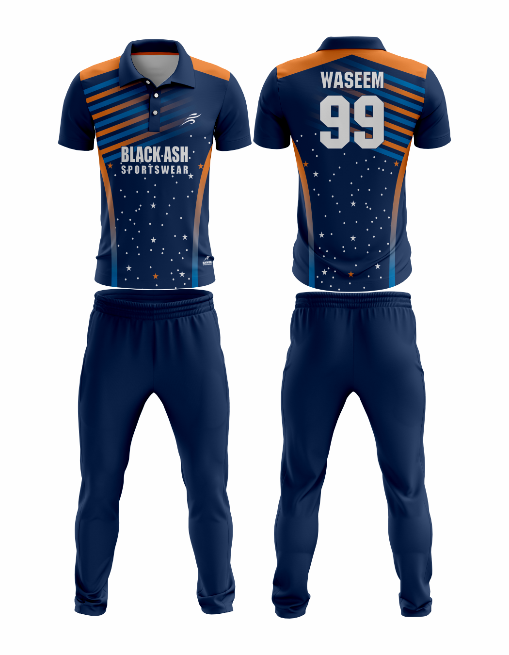 CRIC-2069 Custom Cricket Uniform: Premium Quality & Personalized Design