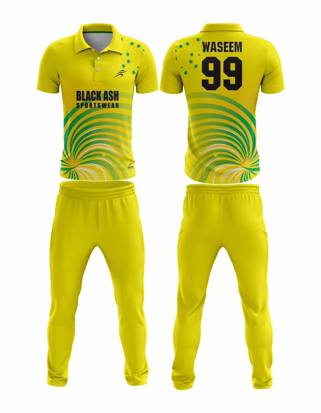 CRIC-2060 Custom Cricket Uniform: Premium Quality & Personalized Design