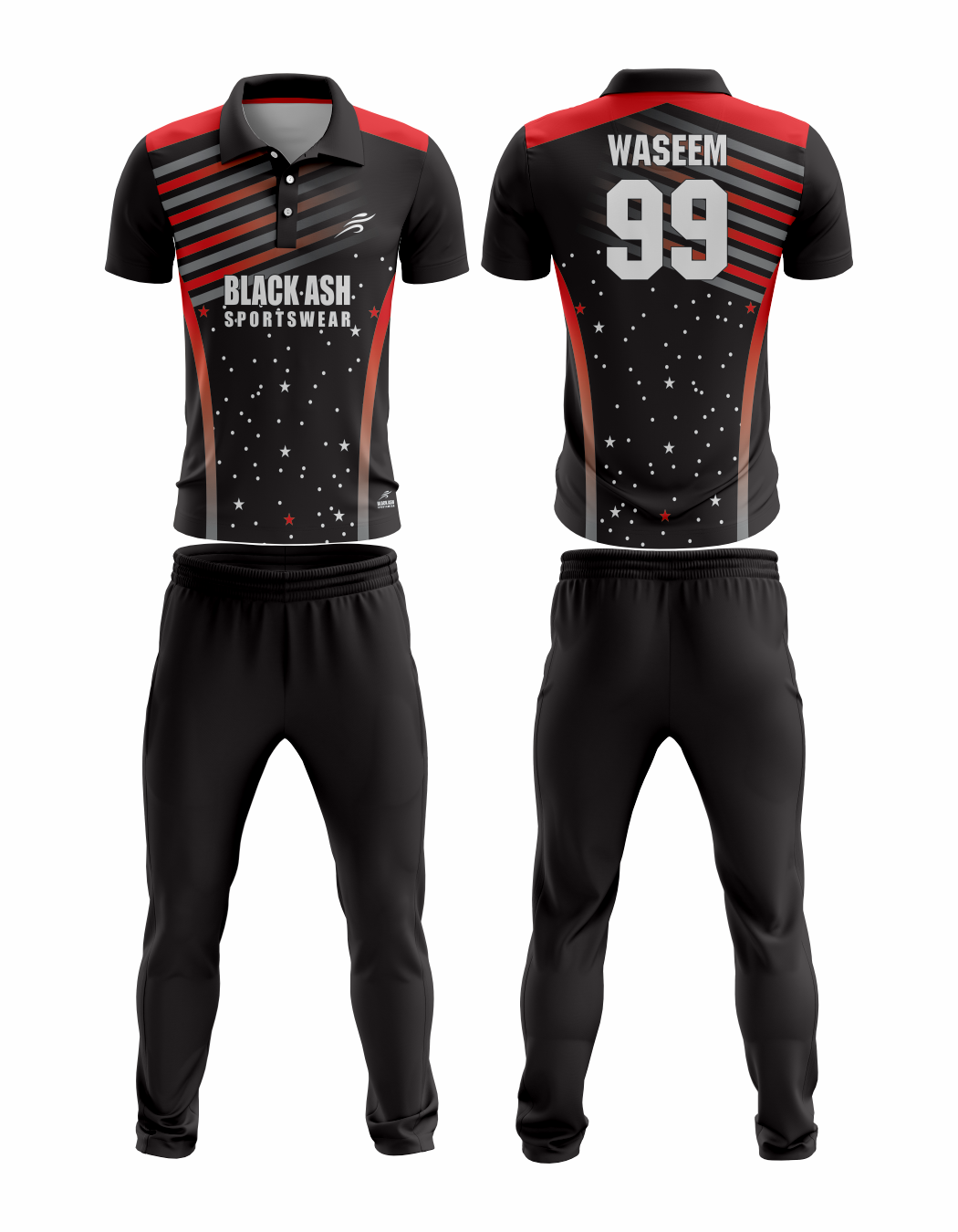 CRIC-2069 Custom Cricket Uniform: Premium Quality & Personalized Design