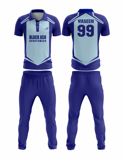 CRIC-2039 Custom Cricket Uniform: Premium Quality & Personalized Design