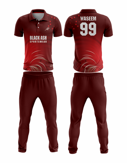 CRIC-2060 Custom Cricket Uniform: Premium Quality & Personalized Design