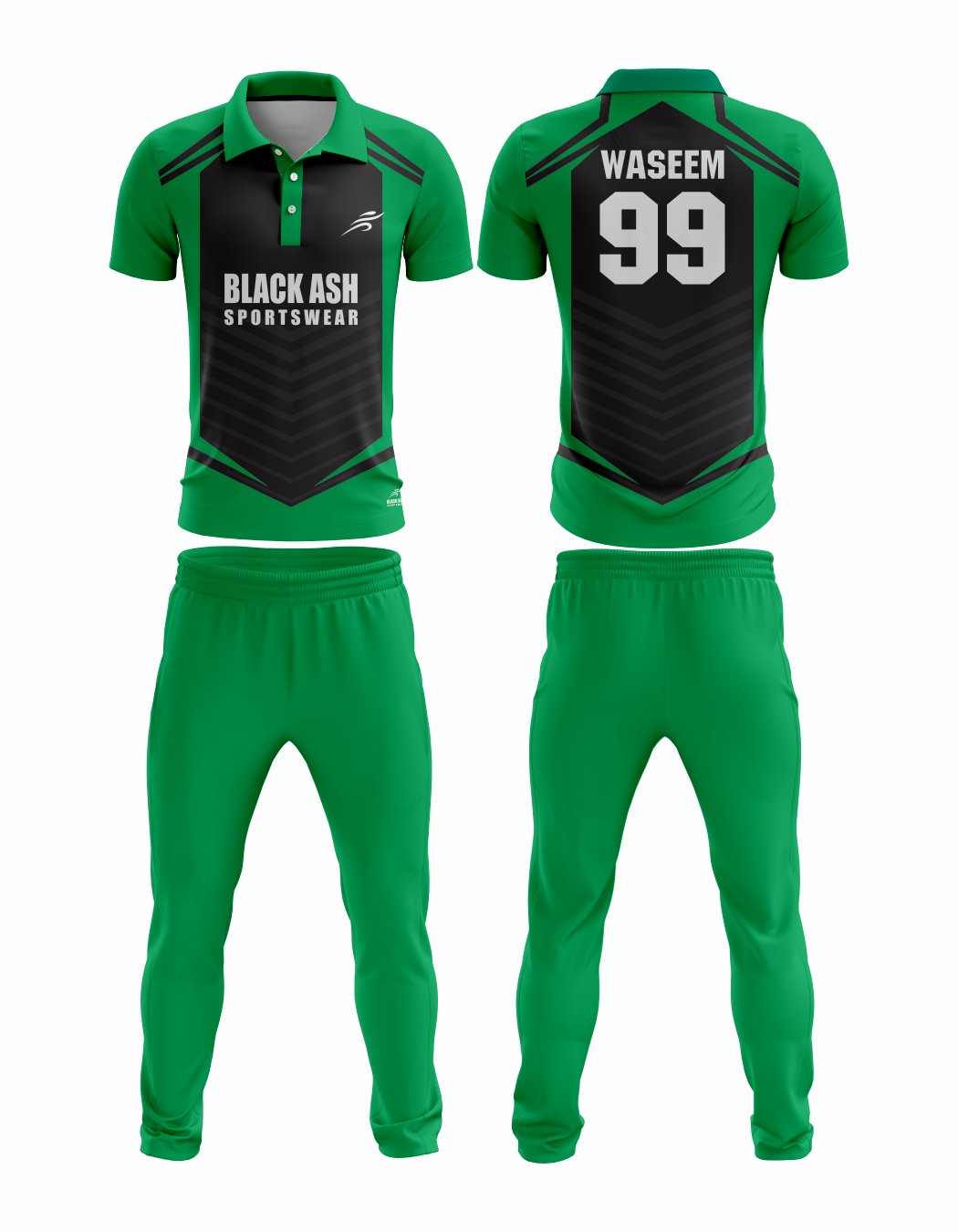 CRIC-2039 Custom Cricket Uniform: Premium Quality & Personalized Design