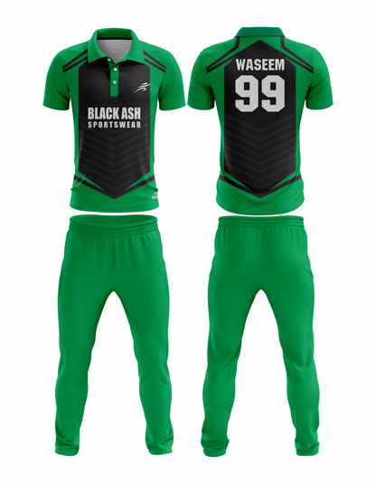 CRIC-2039 Custom Cricket Uniform: Premium Quality & Personalized Design