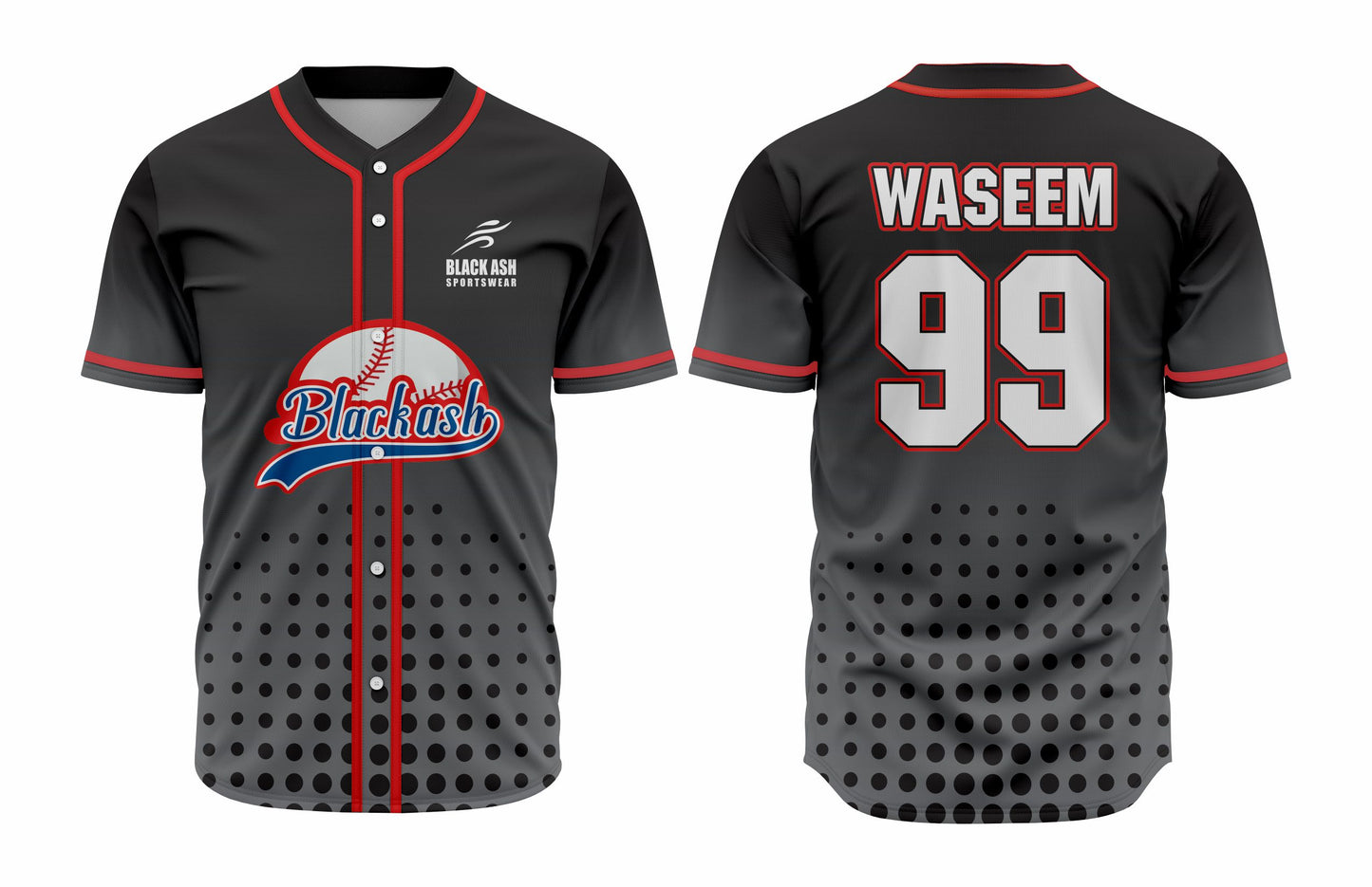 BAS-4010 Custom Baseball Jerseys: Premium Quality & Personalized Design