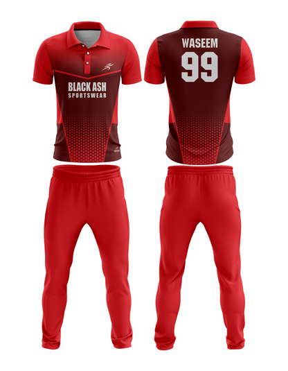 CRIC-2048 Custom Cricket Uniform: Premium Quality & Personalized Design