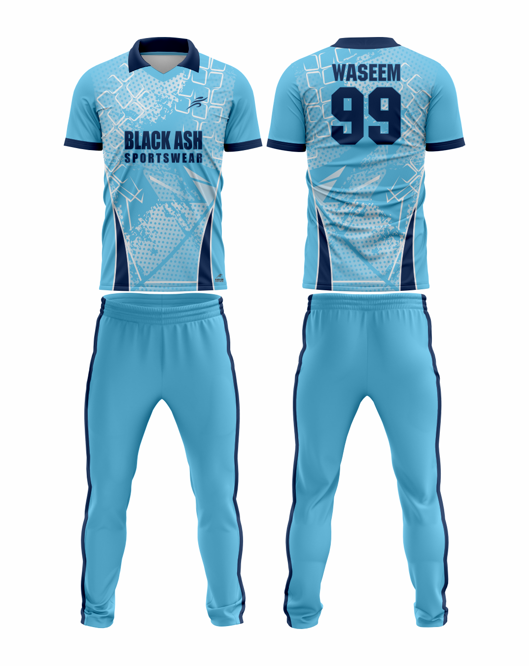 CRIC-2073 Custom Cricket Uniform: Premium Quality & Personalized Design