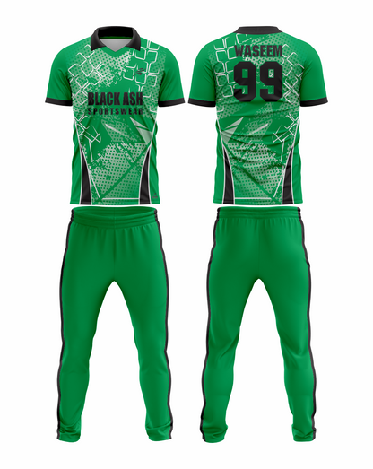 CRIC-2073 Custom Cricket Uniform: Premium Quality & Personalized Design
