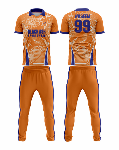 CRIC-2073 Custom Cricket Uniform: Premium Quality & Personalized Design