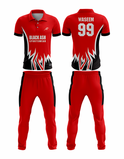 CRIC-2032 Custom Cricket Uniform: Premium Quality & Personalized Design