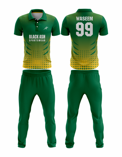CRIC-2059 Custom Cricket Uniform: Premium Quality & Personalized Design