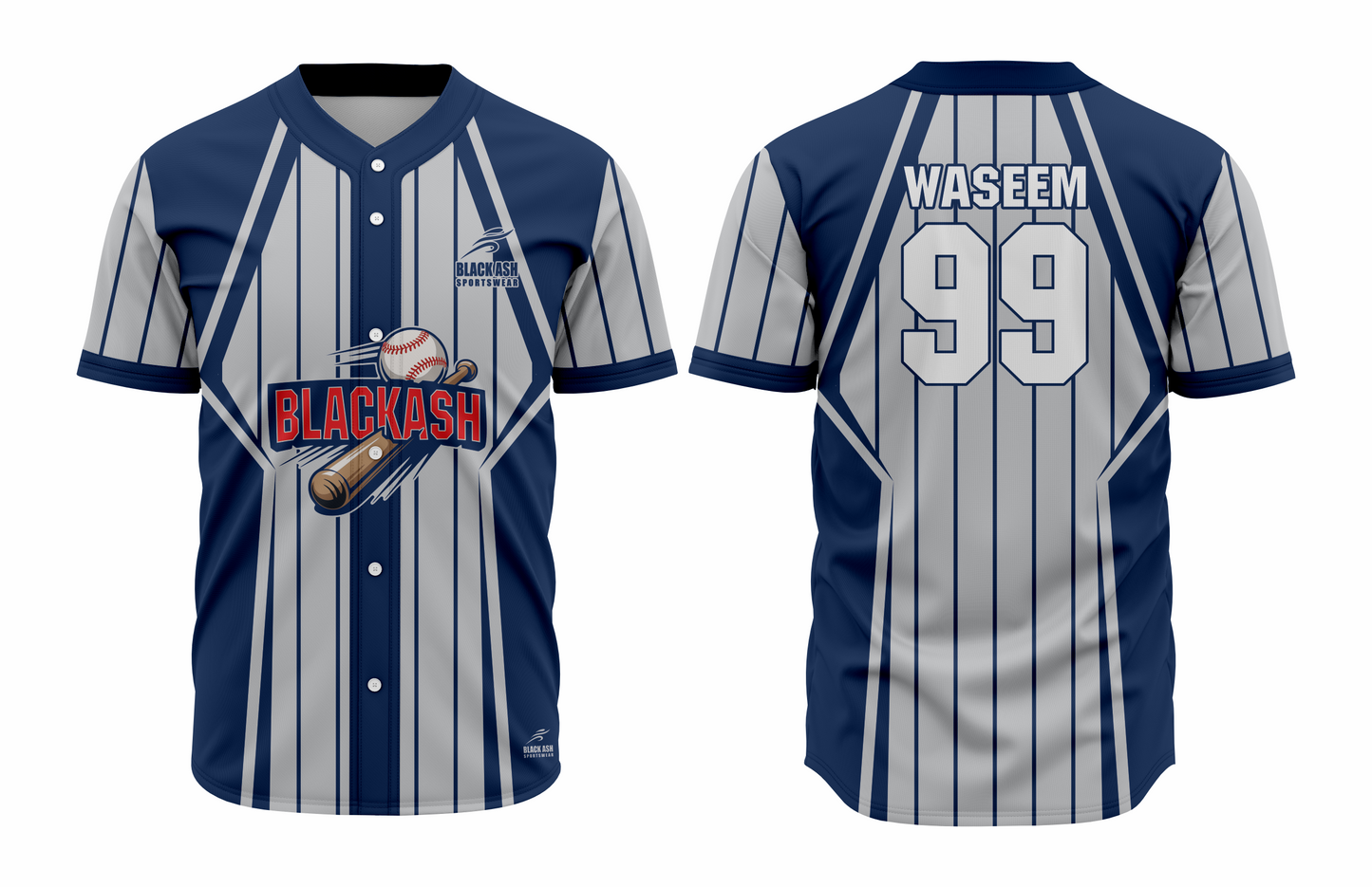 BAS-4044 Custom Baseball Jerseys: Premium Quality & Personalized Design