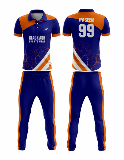 CRIC-2016 Custom Cricket Uniform: Premium Quality & Personalized Design