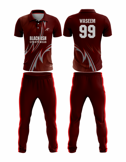 CRIC-2028 Custom Cricket Uniform: Premium Quality & Personalized Design