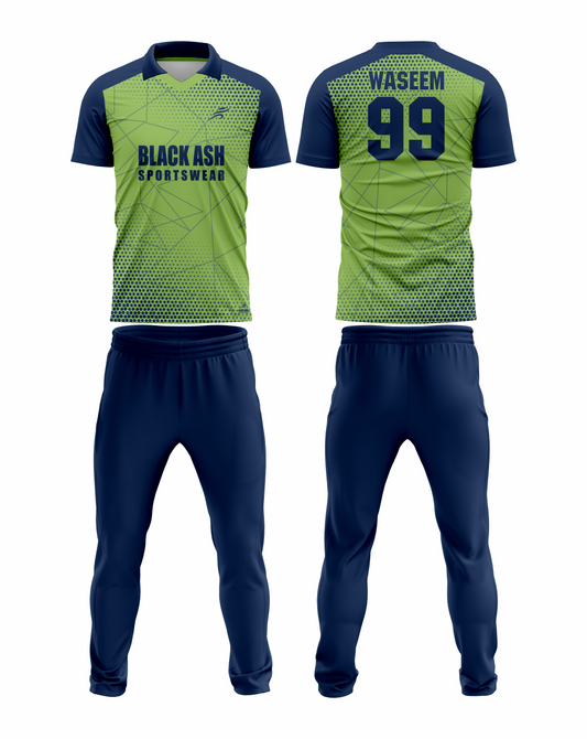 CRIC-2074 Custom Cricket Uniform: Premium Quality & Personalized Design