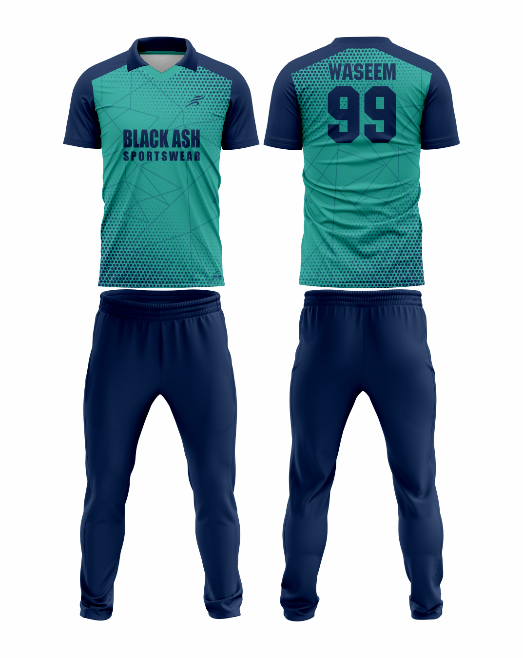 CRIC-2074 Custom Cricket Uniform: Premium Quality & Personalized Design