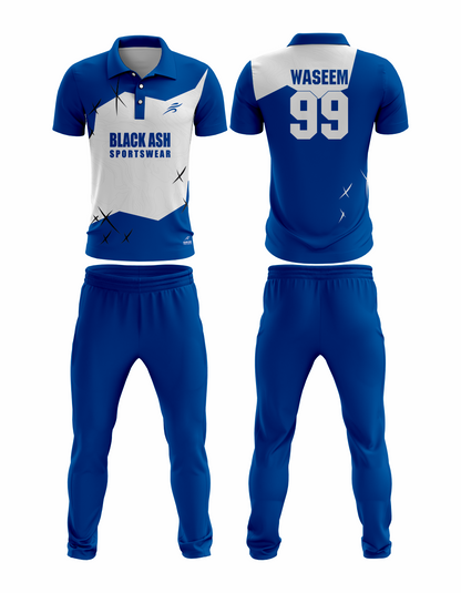 CRIC-2033 Custom Cricket Uniform: Premium Quality & Personalized Design