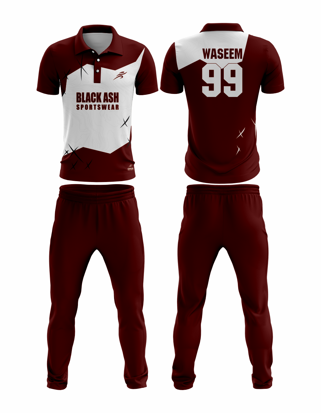 CRIC-2033 Custom Cricket Uniform: Premium Quality & Personalized Design