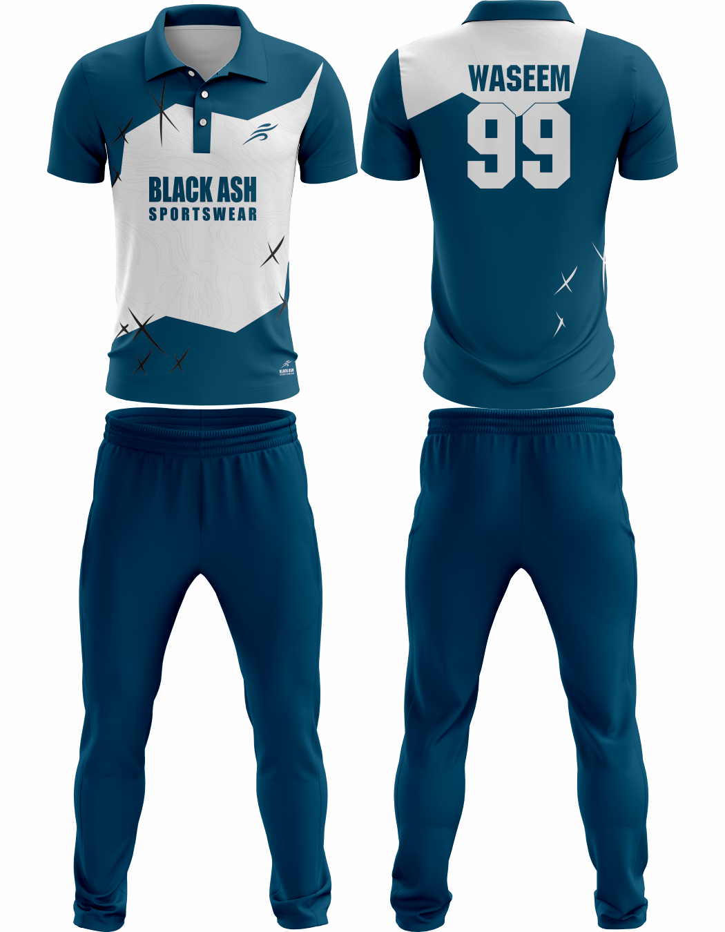 CRIC-2033 Custom Cricket Uniform: Premium Quality & Personalized Design