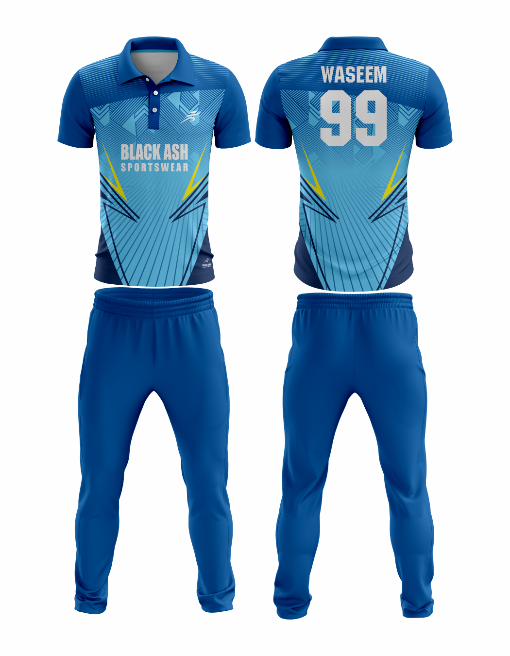 CRIC-2058 Custom Cricket Uniform: Premium Quality & Personalized Design