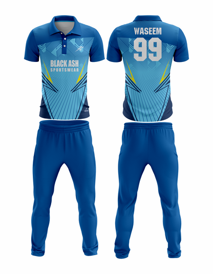 CRIC-2058 Custom Cricket Uniform: Premium Quality & Personalized Design