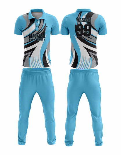 CRIC-2065 Custom Cricket Uniform: Premium Quality & Personalized Design