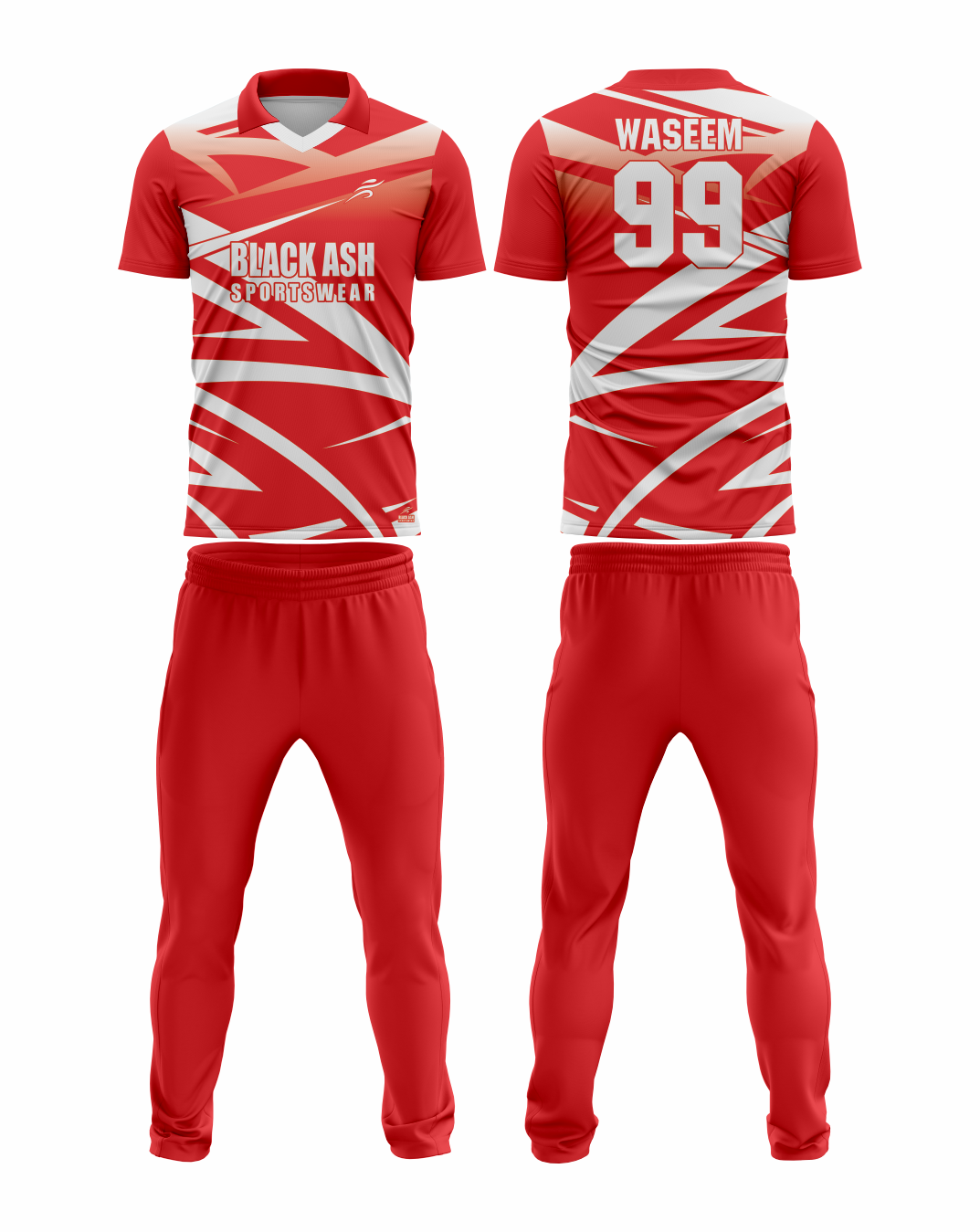 CRIC-2075 Custom Cricket Uniform: Premium Quality & Personalized Design