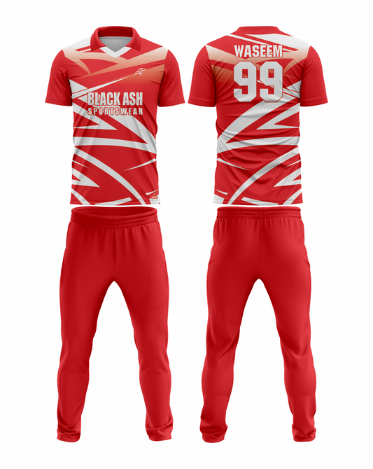 CRIC-2075 Custom Cricket Uniform: Premium Quality & Personalized Design