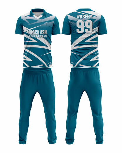 CRIC-2075 Custom Cricket Uniform: Premium Quality & Personalized Design