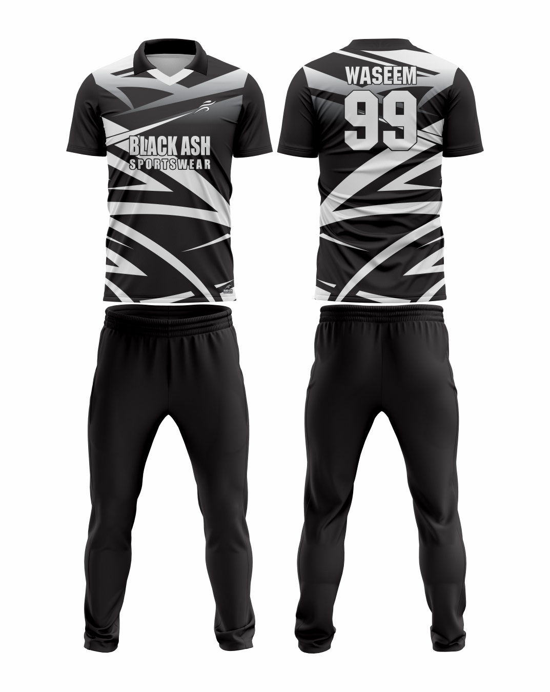 CRIC-2075 Custom Cricket Uniform: Premium Quality & Personalized Design