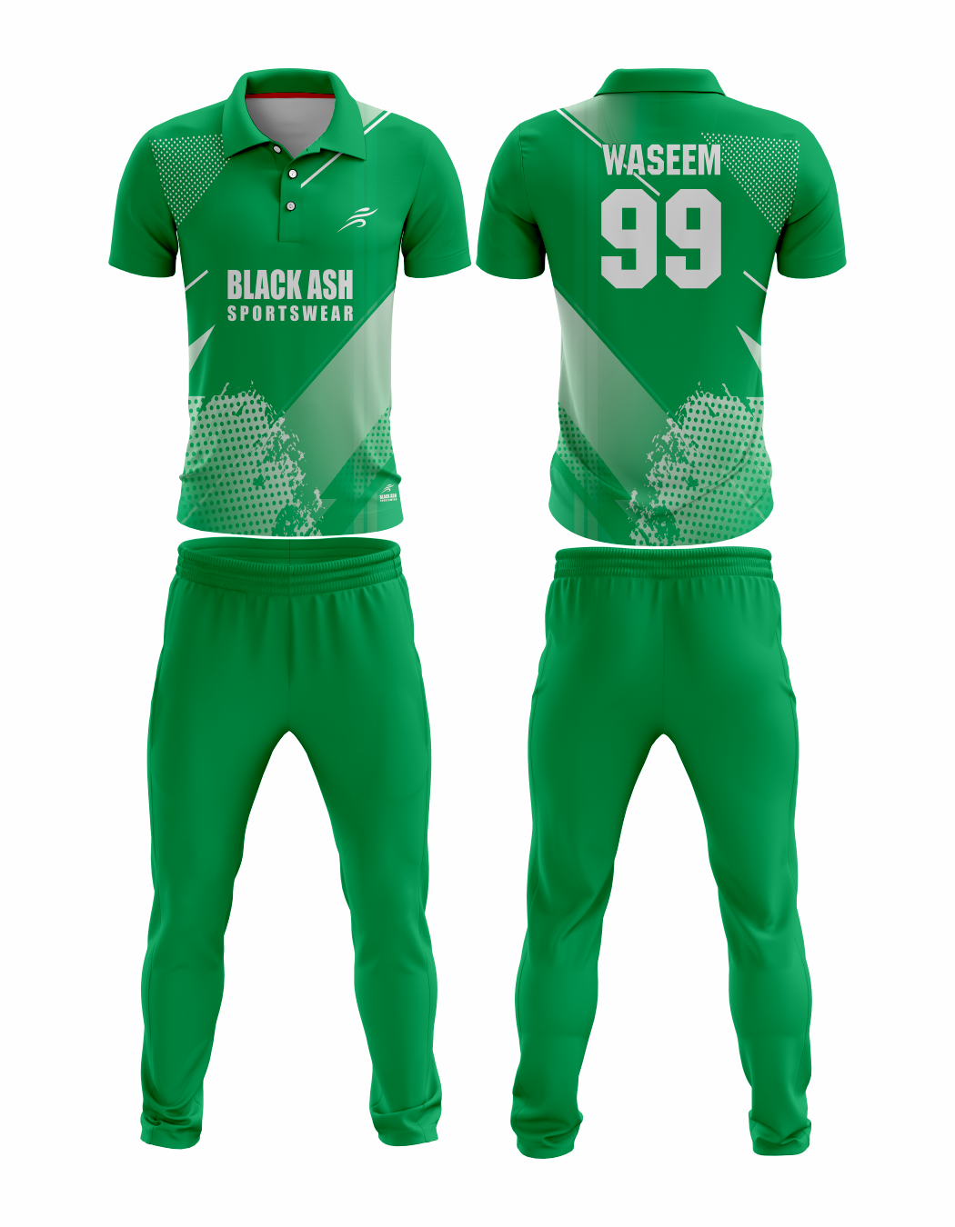 CRIC-2068 Custom Cricket Uniform: Premium Quality & Personalized Design