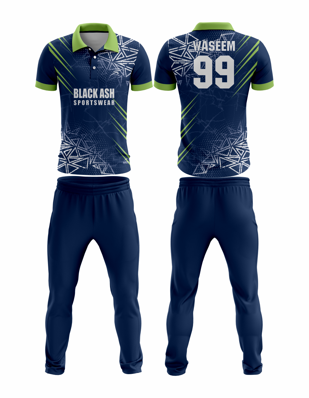 CRIC-2064 Custom Cricket Uniform: Premium Quality & Personalized Design