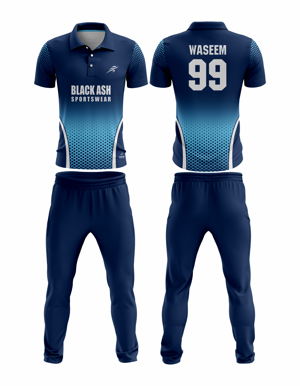 CRIC-2042 Custom Cricket Uniform: Premium Quality & Personalized Design